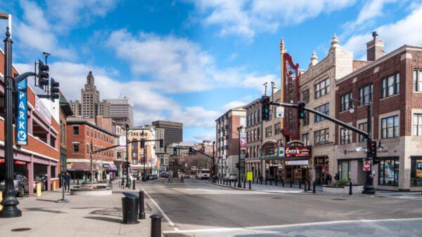 Weybosset Street View, Providence, Rhode Island
